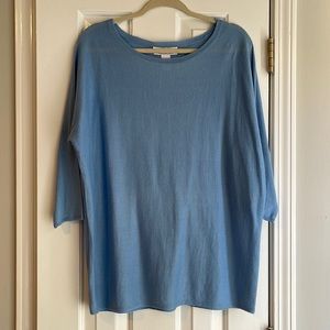 Sky Blue Tunic Sweater